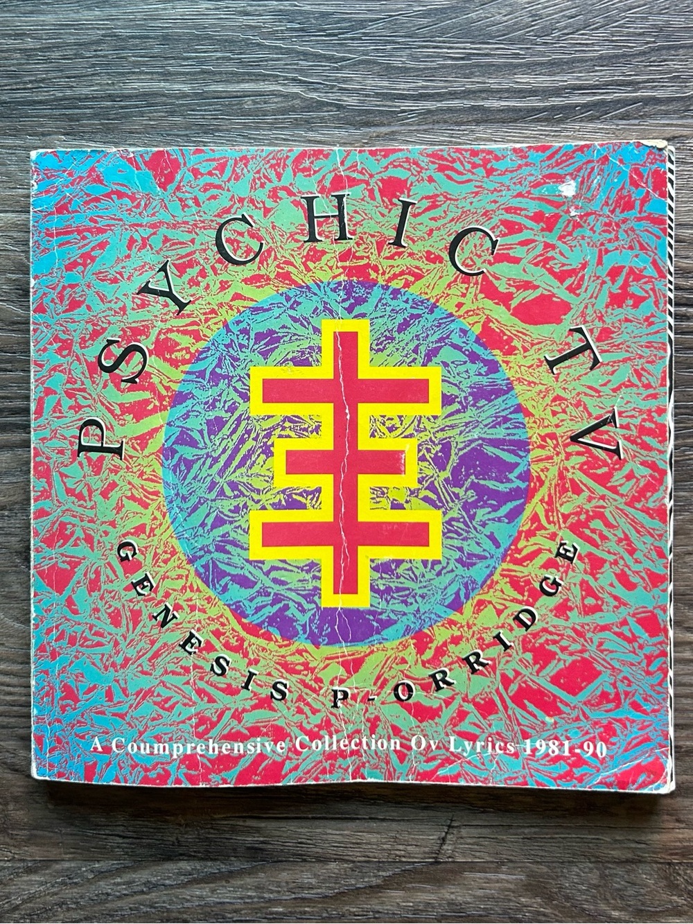 Psychic TV Paperback Dark wave Book A z comprehensive collection if lyrics